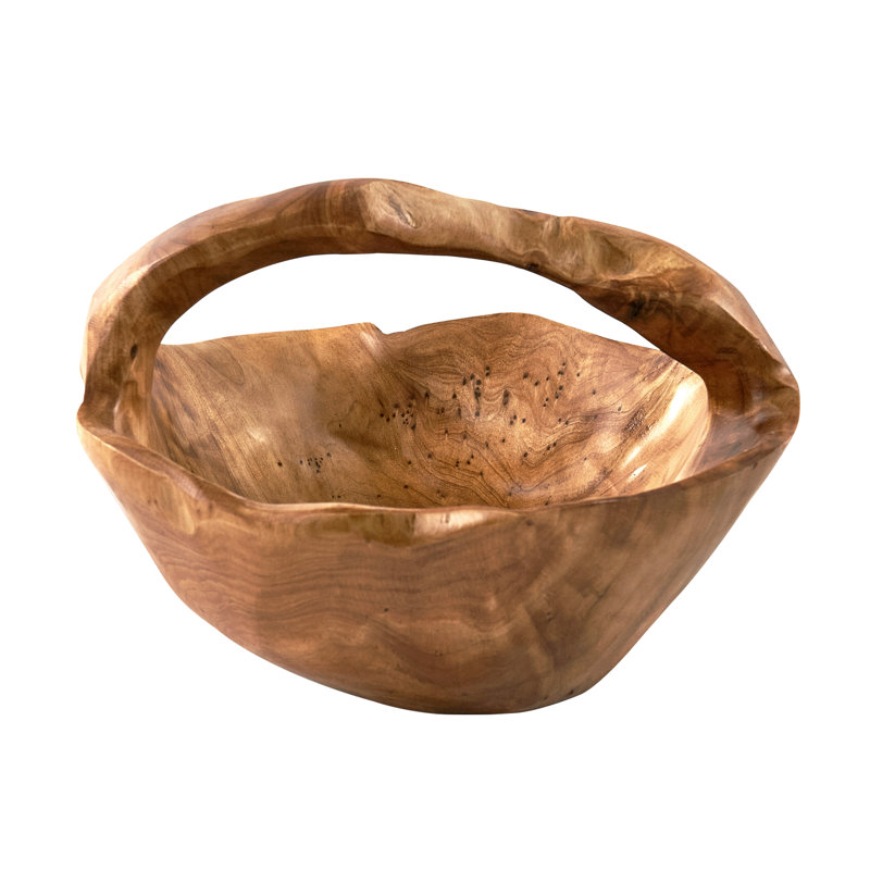SERENTA Wood Fruit Basket