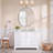 Hermes 48'' Single Bathroom Vanity with Marble Top-1995014184