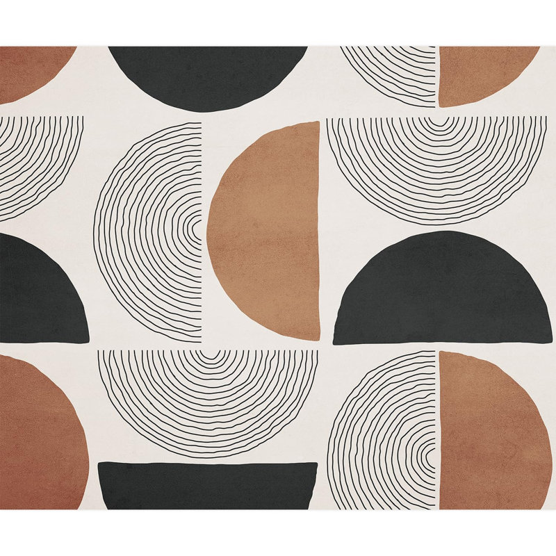 Peel & Stick Geometric Border, 120" L x 144" W