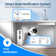 Under Sink Water Filter Reverse Osmosis System Water Filtration System with 8-Stage RO Filter, 600 GPD, High Efficiency, Reduce PFAS, RO & Filtered Water Options, NSF/ANSI 58 Certified