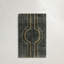 Wendy Jane Geometric Area Rug in Charcoal-832326886