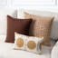 Ember Weave Earth-Toned Dimensional Indoor & Outdoor Woven Accent Pillow & Insert-950585755