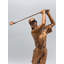 Femme golfeuse en pleine balançoire