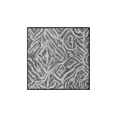 Machine Washable Gray Area Rug