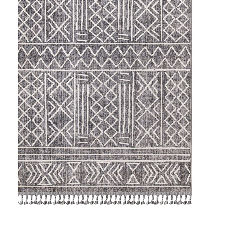Suhanth Geometric Indoor Rug, Rectangle 2'7" x 5'