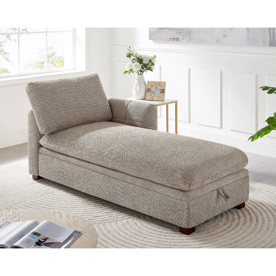 34.65’’ Upholstered Chaise Lounge Sofa Chair by Latitude Run