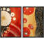 2 pièces, art japonais inspiré du kimono-98109452-98109453