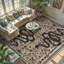 Tapis moelleux antidérapant pour salon Palos-103522615