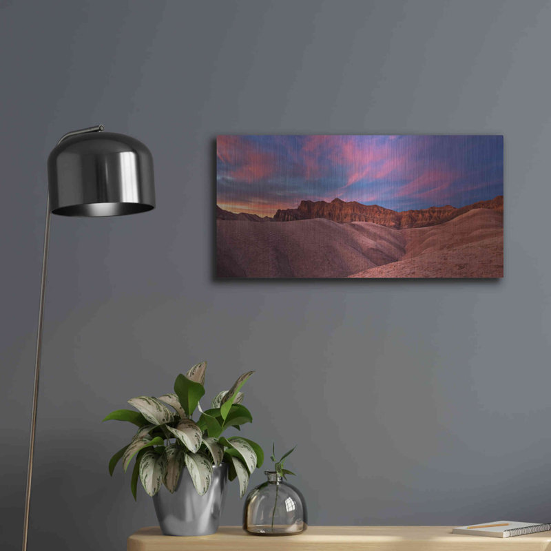 " Ruby Sunset, " by Larry Malvin, 12" H x 24" W
