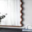 Miroir 30 po x 1,5 po x 55 po avec cadre unique