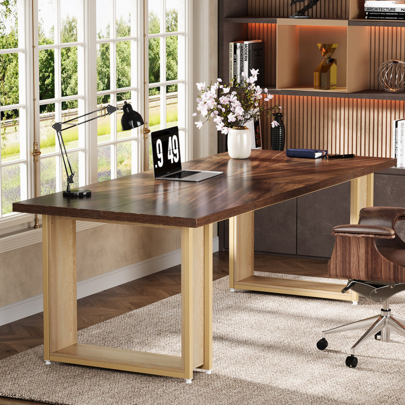Khason 160Cm W Rectangle Writing Desk