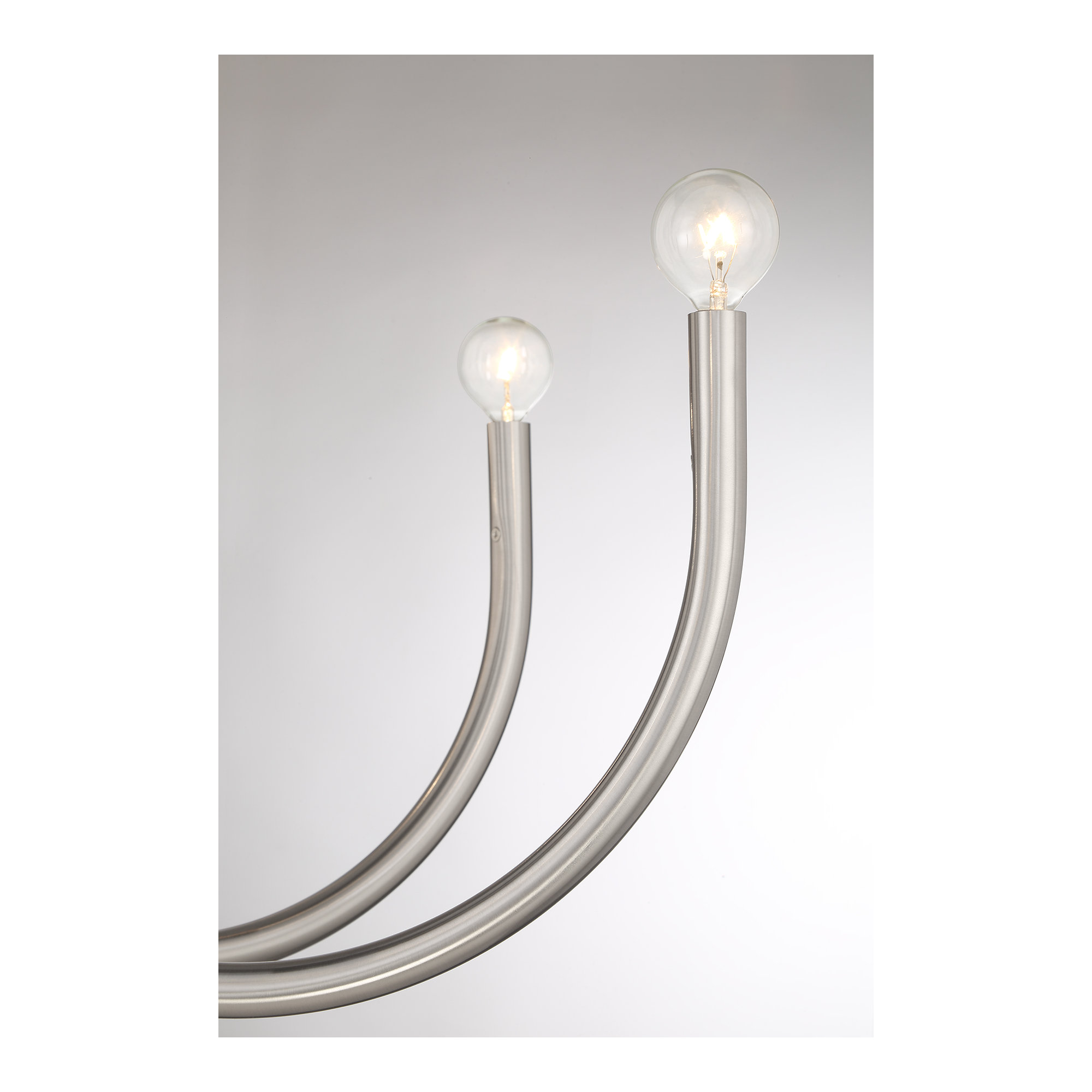 Sorrento 15-Light Chandelier, Satin Nickel