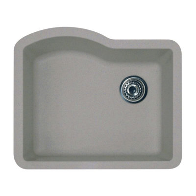 24'' L Undermount Single Bowl Granite Kitchen Sink