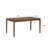 Rectangular Solid Wood Base Dining Table-846913183