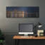  «Chicago Nighttime Skyline 3» par Epic Portfolio, art mural en métal, 48 po x 16 po-308980837