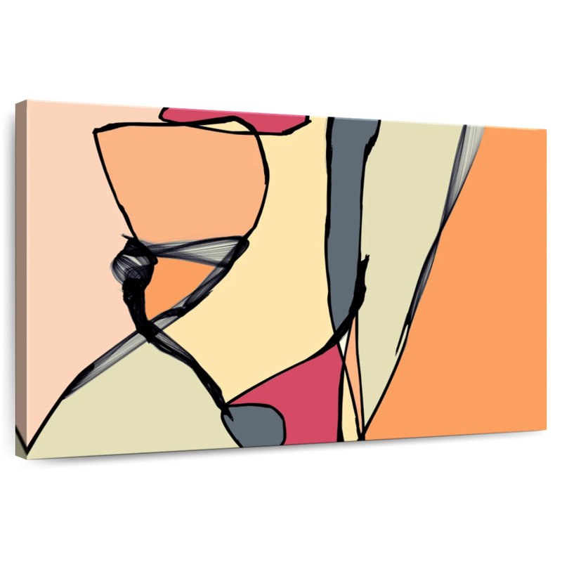 Avery Mid Century Modern Abstract I