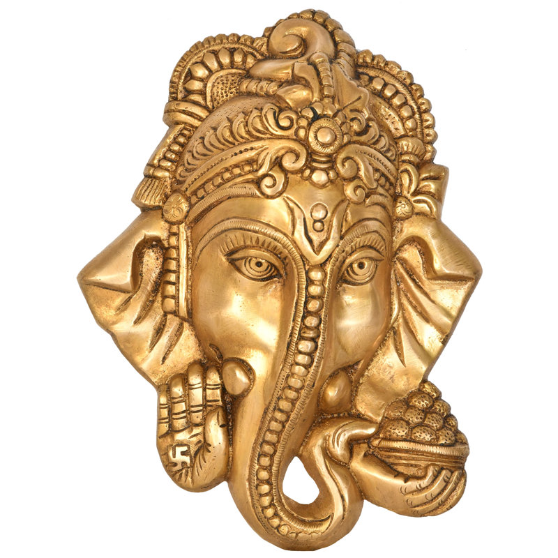 Masque Ganesha (suspendu au mur)