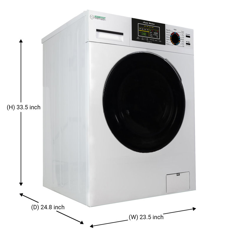 Super laveuse Equator 1,9 pi3 / 18 lb Sani Allergen Winterize 1400 tr / min blanc 110 V