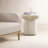 Alduara 19.75" Tall Modern Concrete Top End Table-1567443139