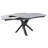 Arcibaldo Extendable Oval Metal Base Dining Table-1932197291