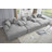 Amelia Extra Large Solid Wood Corduroy Comfy Chaise Lounges Sofa Bed With Deep Seat-912043308