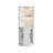 67.3" Corner Bar Cabinet with Power Outlet, Farmhouse Wine Bar with Adjustable Shelves, Lights & Glass Rack for Dining & Living Room
