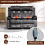 Causeuse inclinable en velours 59,9 po-1326124223