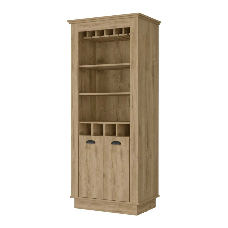 Armoire-bar Tyler Macadamia