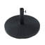 Base de parasol de patio noire 55 lb Lise