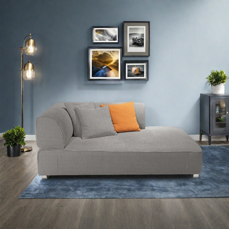 Chaise confortable en bois massif tendance, Orienté à gauche (vu de face)