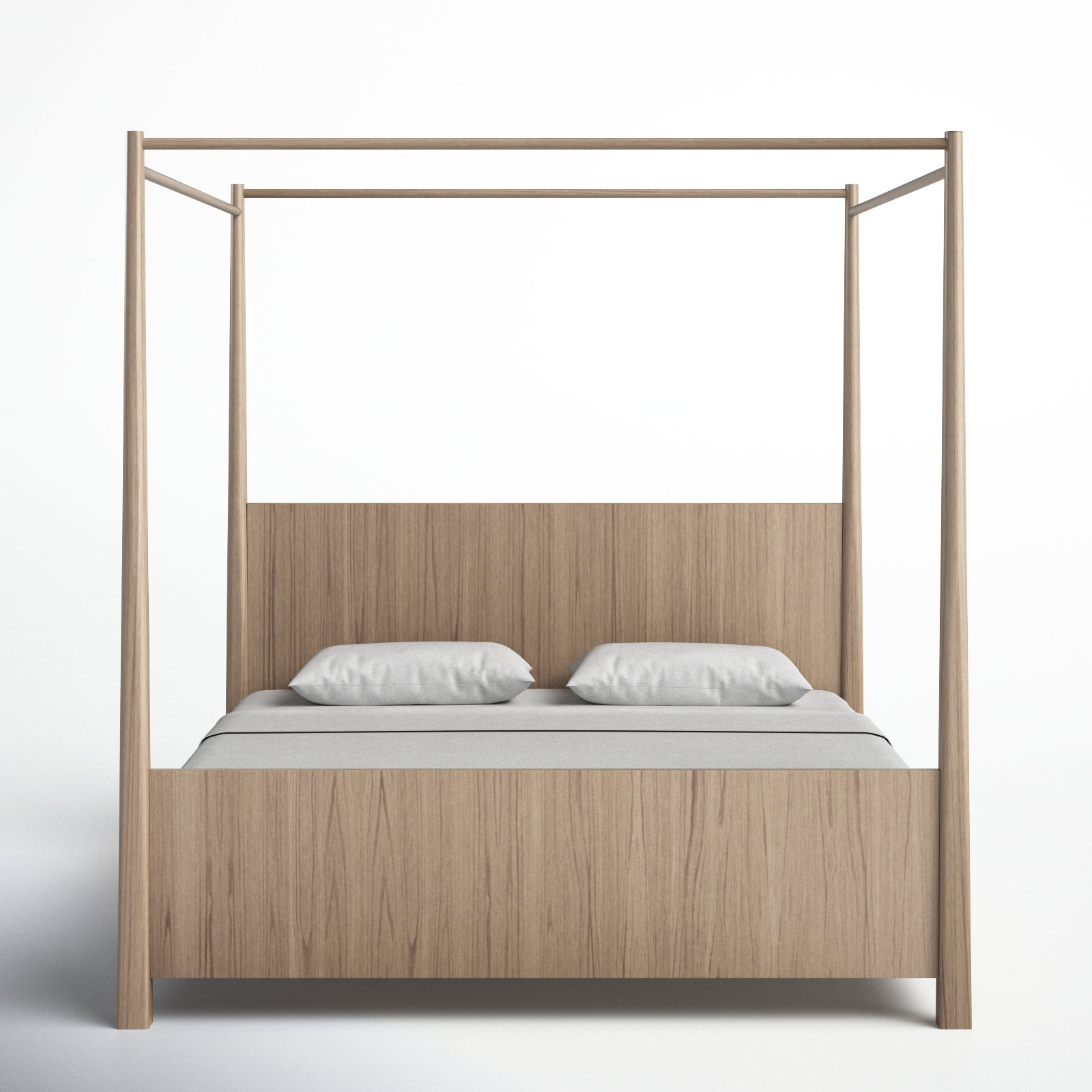 Joss & Main Grecia Solid Wood Canopy Bed Wayfair