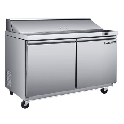 Maxx Cold 13.8 Cubic Feet Prep Refrigerator - 48.4''