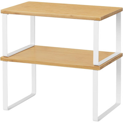 Kitchen Cabinet and Counter Shelf Organizer