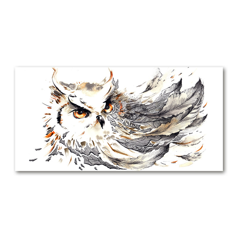 Owl - Wrapped Canvas Print