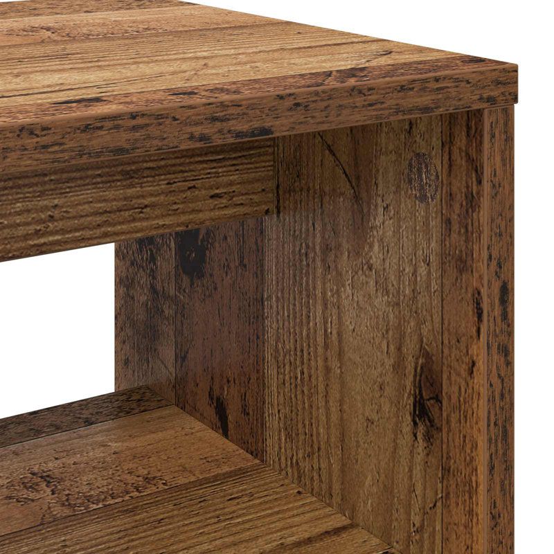 TV Stand, 40cm H x 100cm L x 30cm W, Old Wood
