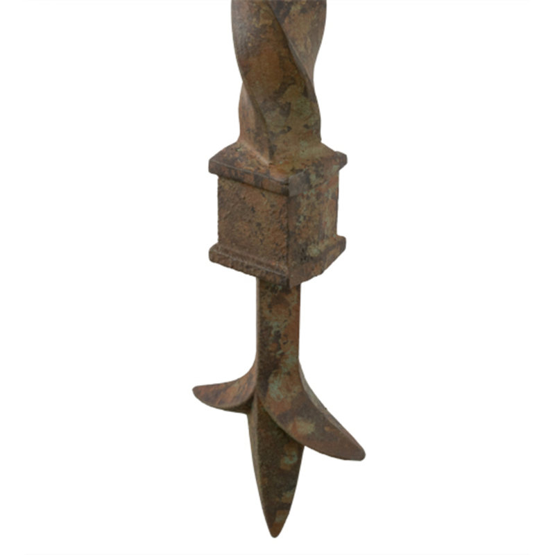 Palmira 3 - Light Candle Wall Light, Organic Rust