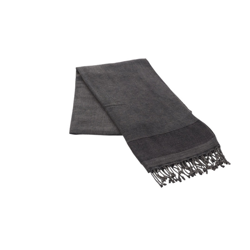 Serviette de plage Hameldon simple, Anthracite
