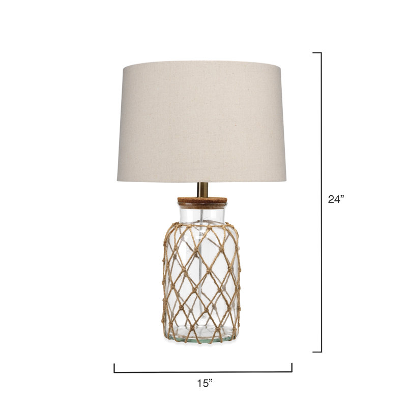 Antanisha Glass Table Lamp