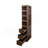 70.87" H Display Storage  Cabinet , 4-Tier Shelf, 3 Side Drawers & 4 Small Display Shelves , Modern Wooden Tall Bookshelf Bookcase For Living Room Home Office-1174727644