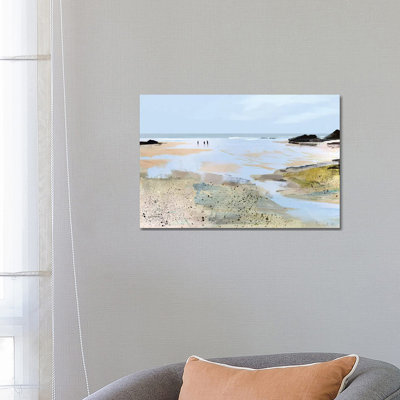 Sea View 1 Piece Wrapped Canvas Painting