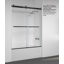 Spezia 56'' - 60'' W x 58'' H Double Added Frameless Tub Door with Clear Glass-53889791