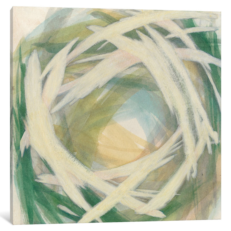 « coups brosse ii », reproduction d’art sur toile, H 12 po x l 12 po x P 0,75 po