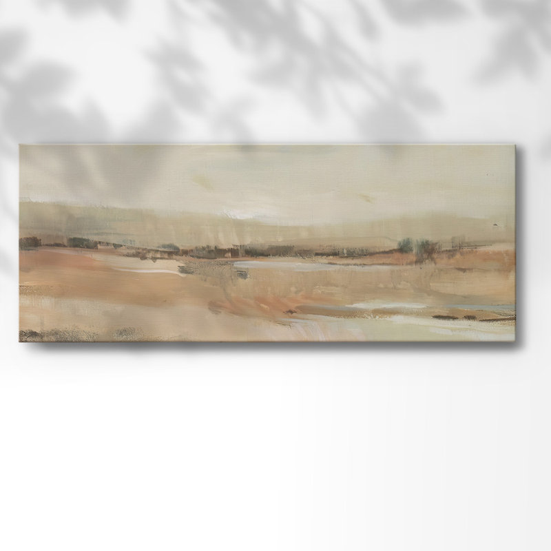 «Earth Tone Landscape I», reproduction sur toile, H 20 po x l 50 po x P 1,5 po