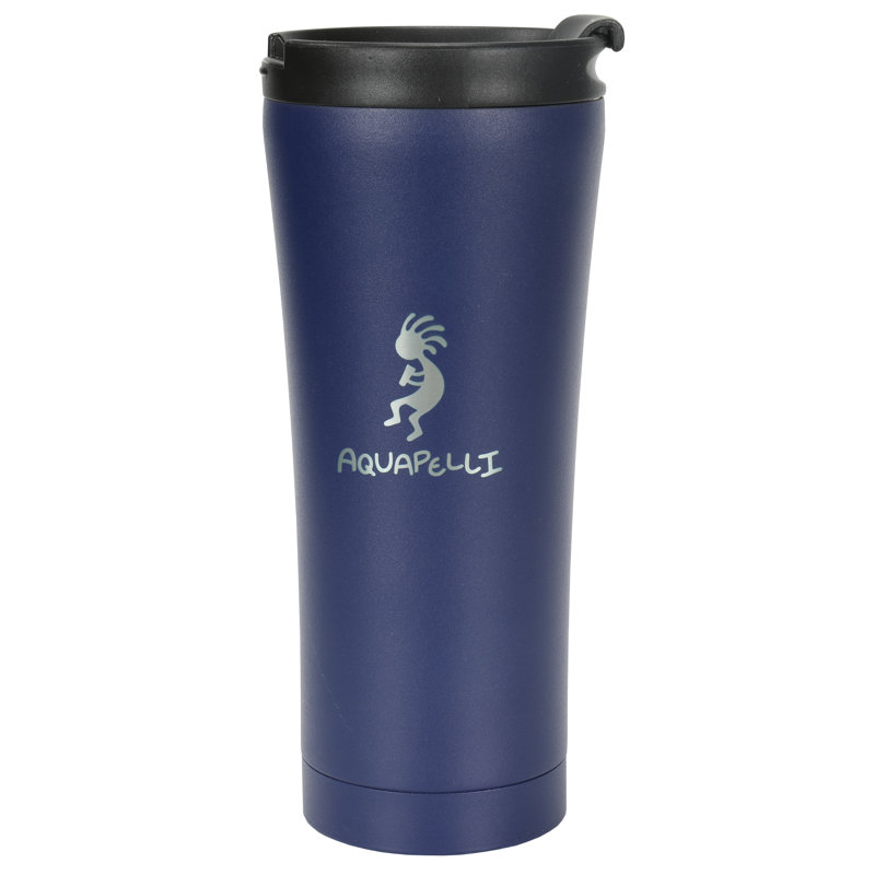 Blueprint Blue 16oz Insulated Stainless Steel Travel Mug
