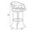 Quarryville Swivel Faux Leather Bar & Counter Stool With Metal Base and Arms-1893977085-1893977084-1894214054