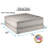 Williamsen 12'' Plush Memory Foam Graphite Infused Innerspring Mattress and Box Spring-1791939514