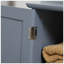 Under Sink Bathroom Cabinet with 2 Doors, Adjustable Shelf, and U-Shaped Design for Maximizing Storage and Space Efficiency, Grey-1892655320