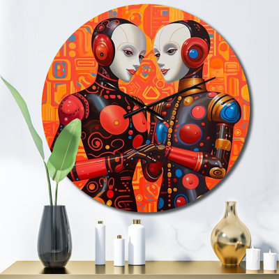 Bettie - Robot Wall Clock