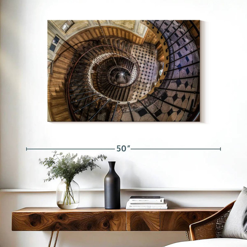Lilie Spiral Staircase In Paris, 26" H x 39" W