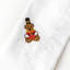 Serviette de table brodée Teddy Bear